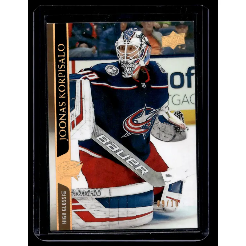 2020-21 Upper Deck - High Gloss - Joonas Korpisalo #308 /10