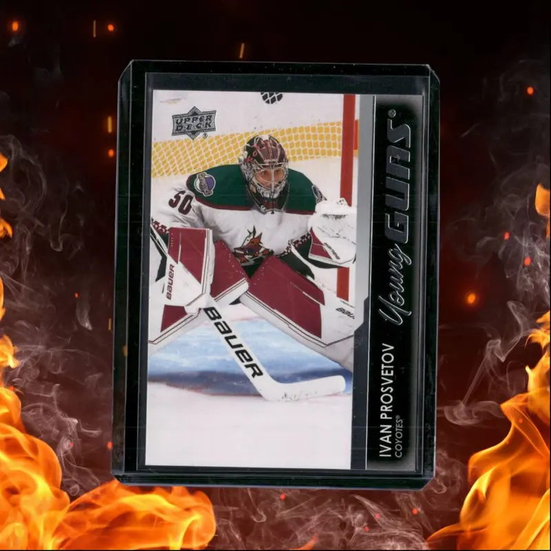 2021-22 Upper Deck Ivan Prosvetov Young Guns (B) Rookie #484