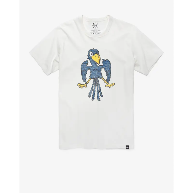 KANSAS JAYHAWKS VINTAGE PREMIER '47 FRANKLIN TEE