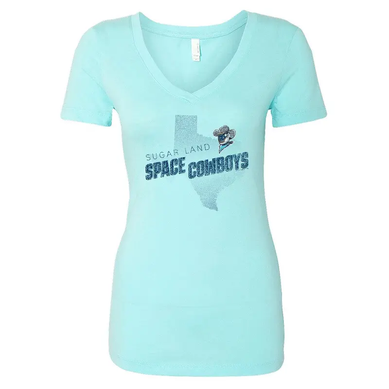 Sugar Land Space Cowboys Soft as a Grape Women's Tee Ideal
