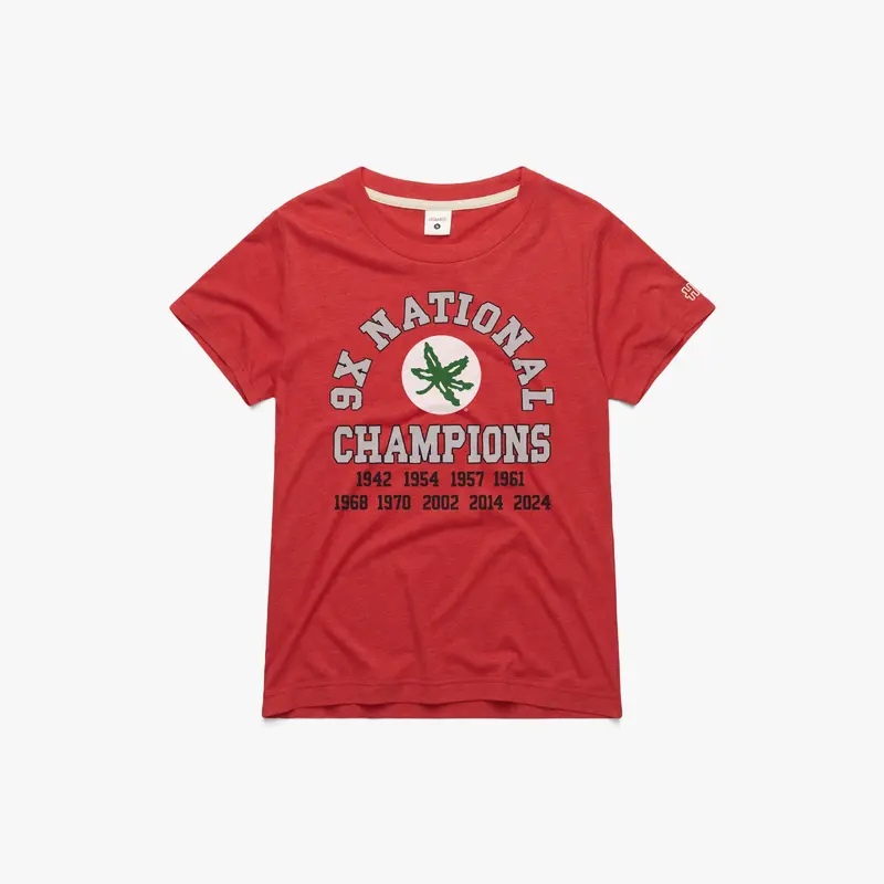 Women's Ohio State 9X National Champions