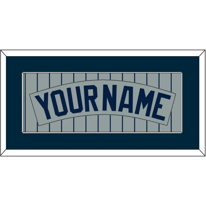 Minnesota Nameplate - Road Gray Pinstripes (1987-2009) - Single Mat 2