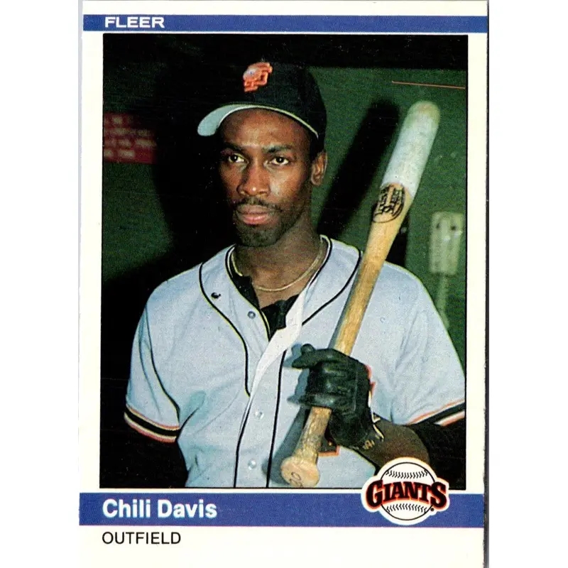 1984 Fleer Chili Davis #370