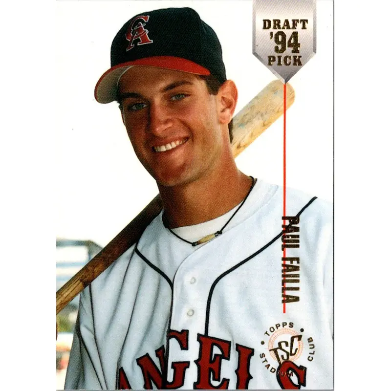 1994 Stadium Club Draft Picks Paul Failla #36