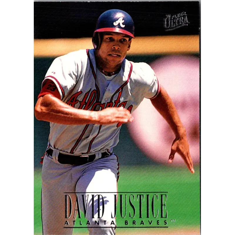 1996 Ultra David Justice #157