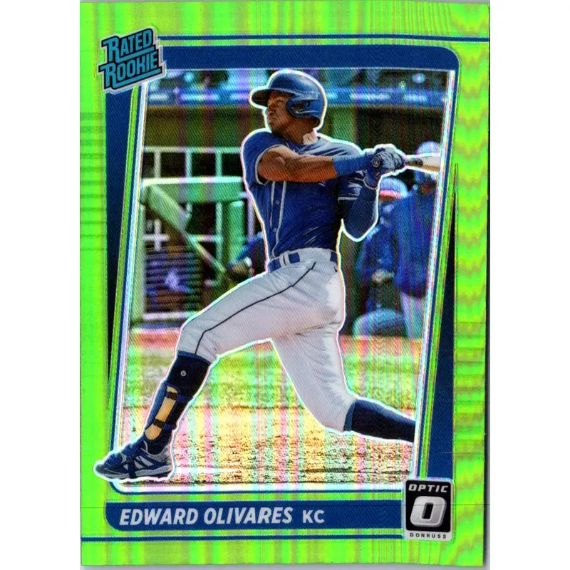 2021 Donruss Optic Lime Green Edward Olivares #97