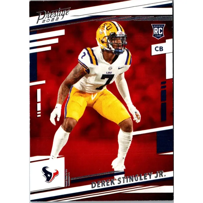 2022 Panini Prestige Derek Stingley Jr. #324 Rookie