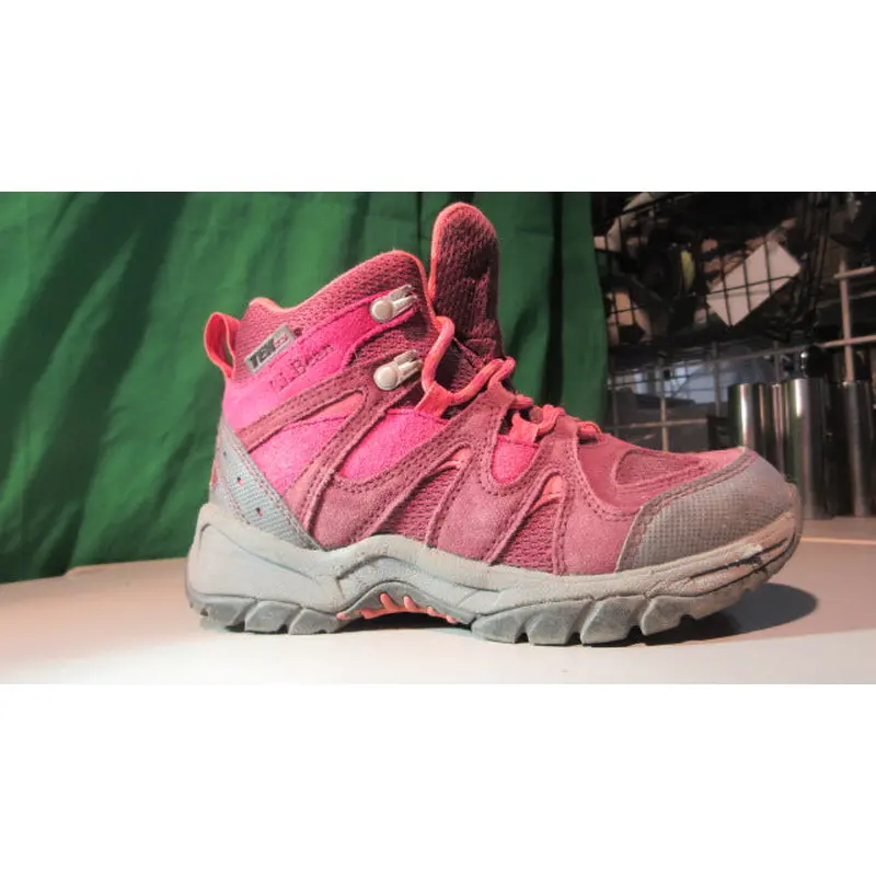 Used L.L. Bean Kids Trail Model Hiker Lace Up Boots- Kids Youth 4