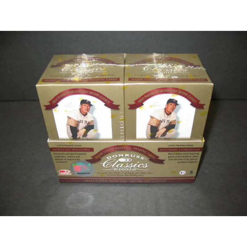 2002 Donruss Classics Baseball Box (Hobby)