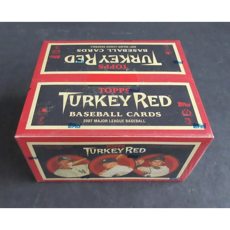 2007 Topps Turkey Red Baseball Box (Retail) (24/8)