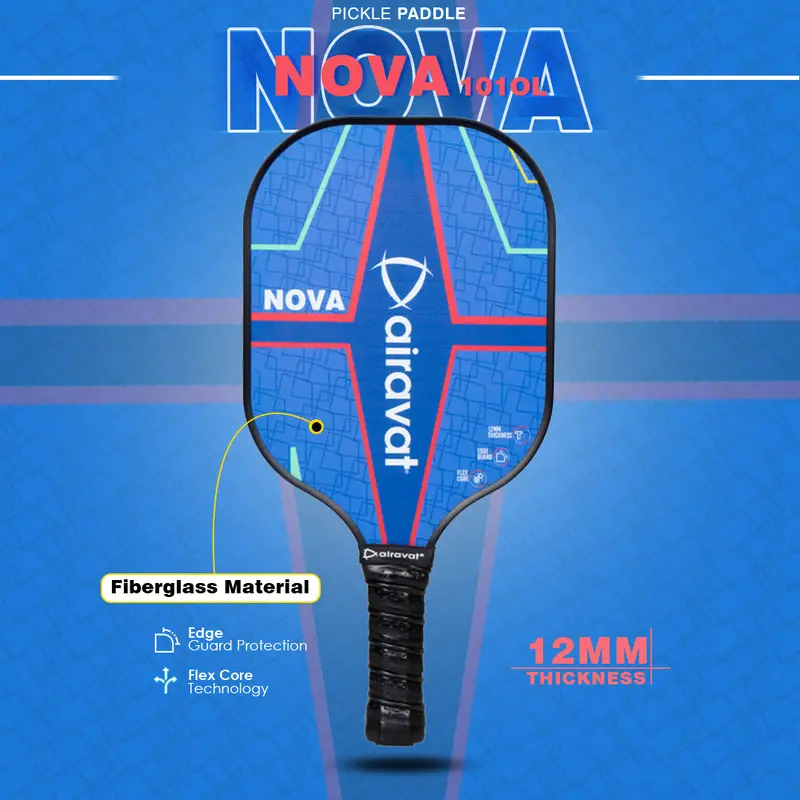NOVA PICKLEBALL PADDLE 101OL WITH BAG Airavat | Kibi Sports