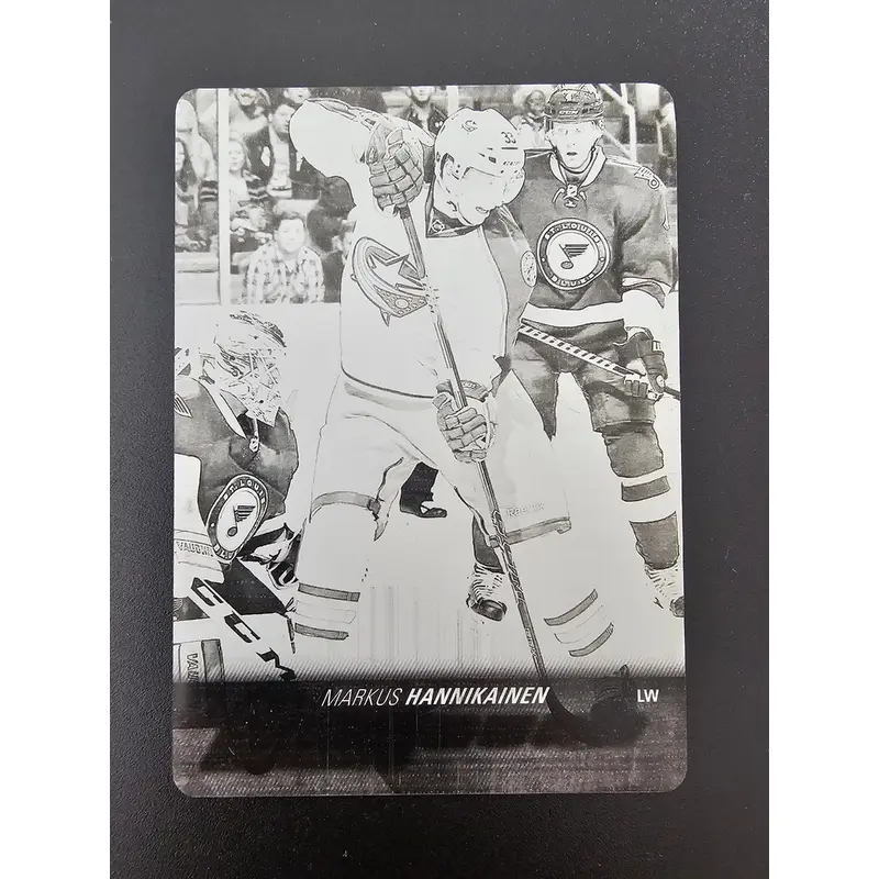 2015-16 Upper Deck - Young Guns black printing plate - Markus Hannikainen #493 1of1