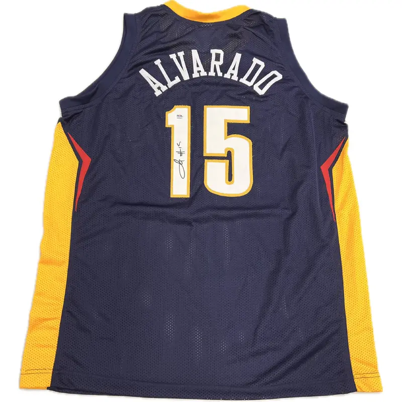Jose Alvarado Signed Jersey PSA/DNA New Orleans Pelicans Autographed