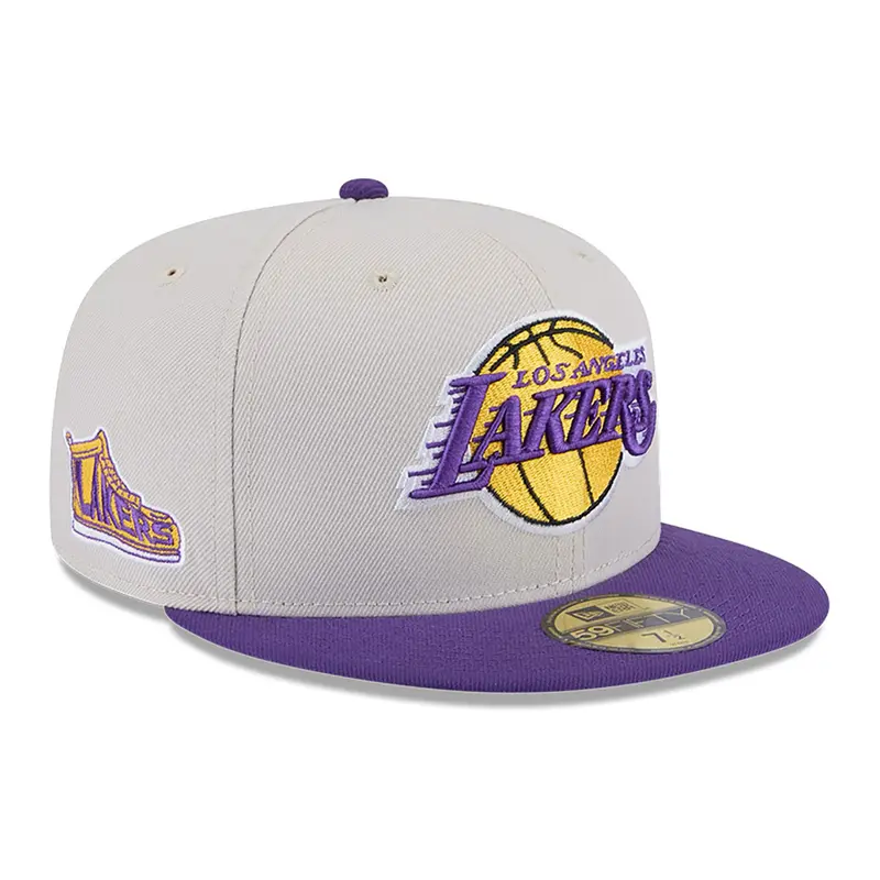 New Era - 59FIFTY - NBA ALL STAR GAME - Los Angeles Lakers - Stone/Purple