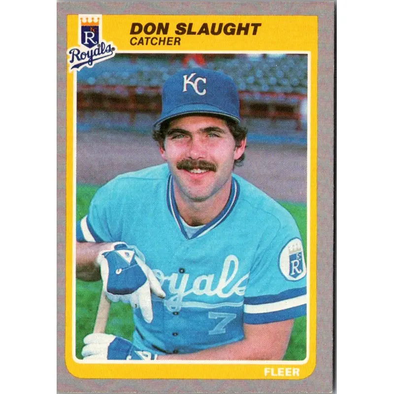 1985 Fleer Don Slaught #214