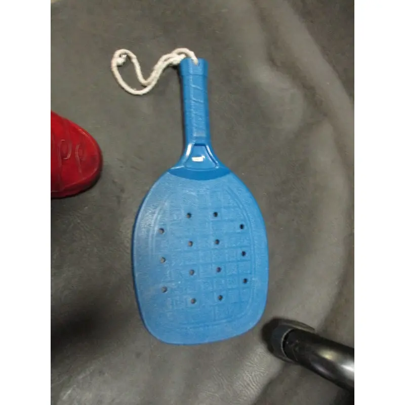 Used Blue Plastic Pickleball Paddle
