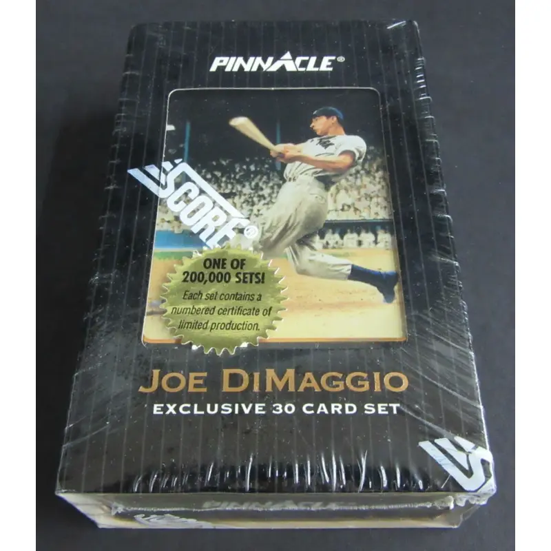 1993 Pinnacle Baseball Joe Dimaggio Factory Set