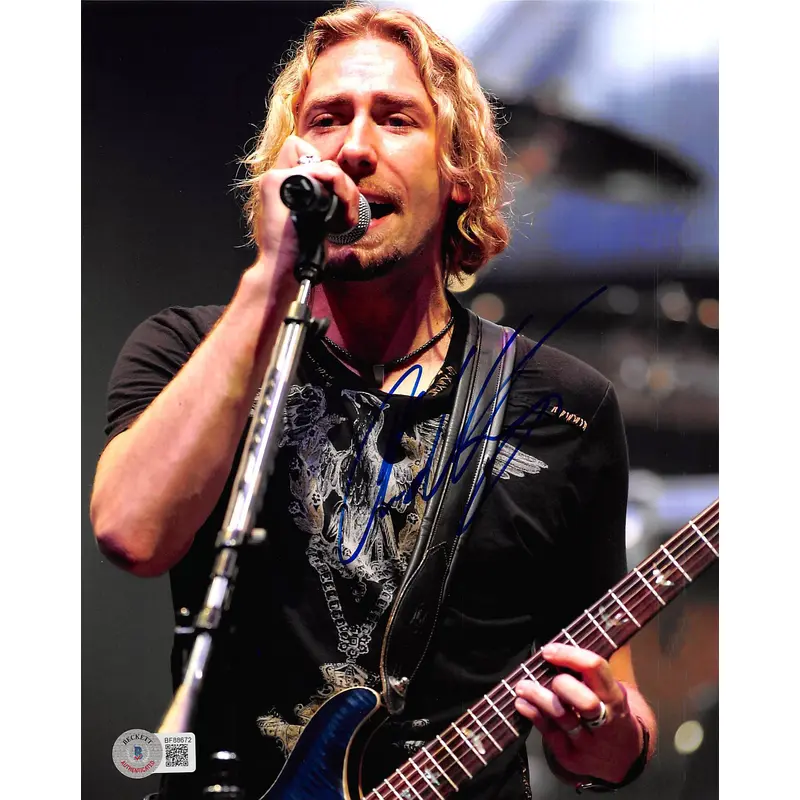 Chad Kroeger Nickleback Authentic Signed 8x10 Photo Autographed BAS #BF88672