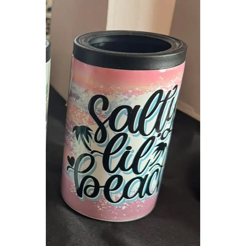 Salty Beach 12oz regular size can cooler