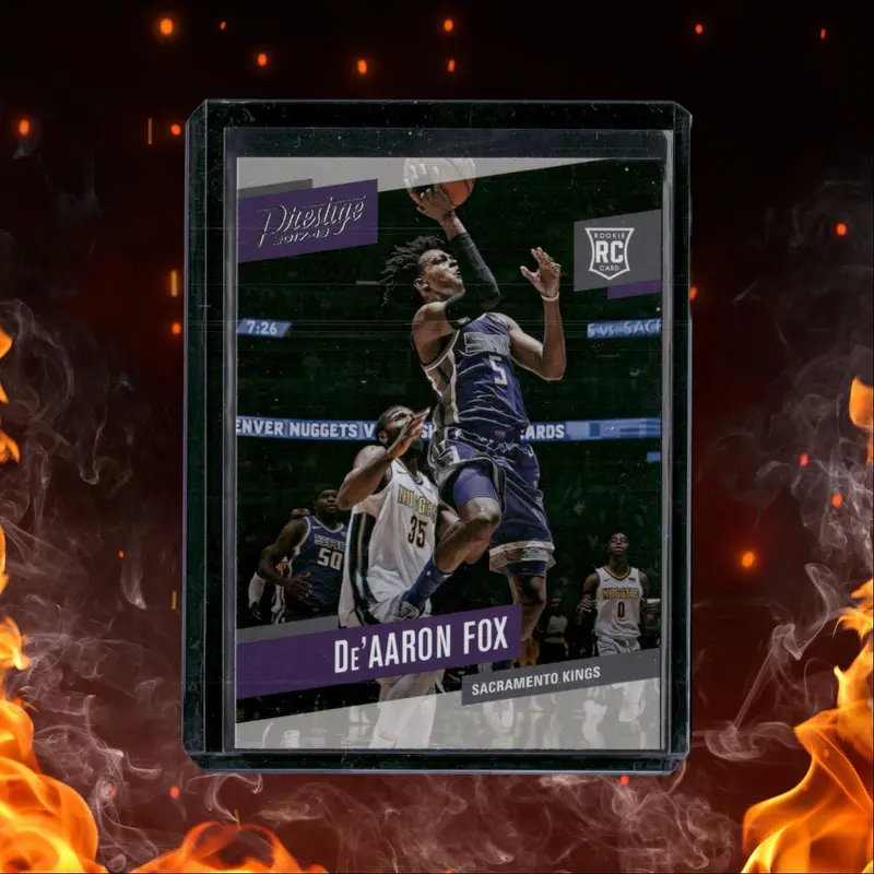 2017-18 Panini Prestige De'Aaron Fox Rookie #155