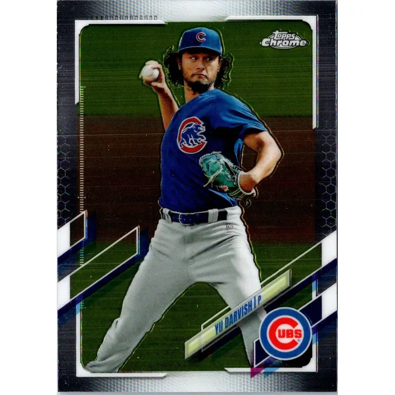 2021 Topps Chrome Yu Darvish #177