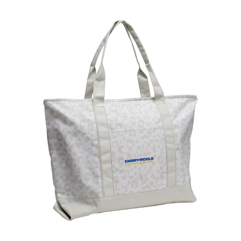 Embry-Riddle Aeronautical - Daytona Leopard Pattern Tote