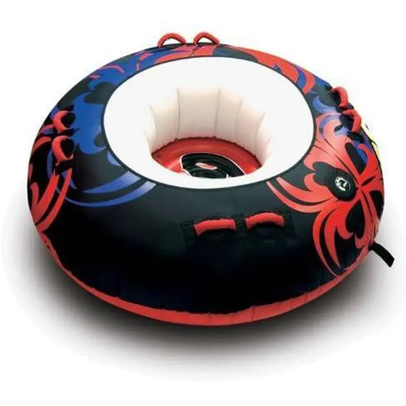 New Sea-Doo New 68' Round Covered Tube Giant 3 Person Towable Boat Water Sports