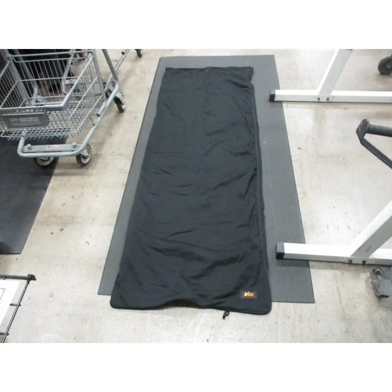 Used REI Black Comfort Sleeping Bag Liner