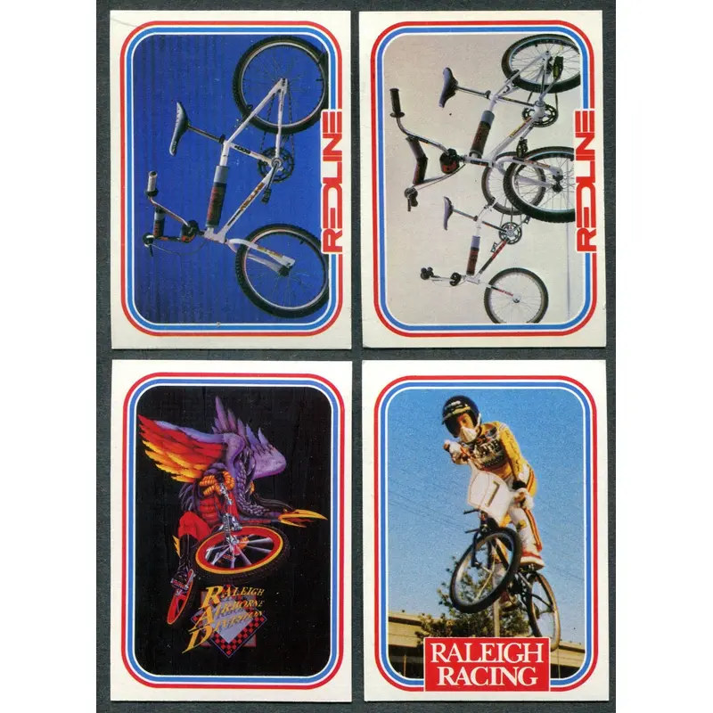 1984 Donruss BMX Bikes Complete Set (59) NM/MT