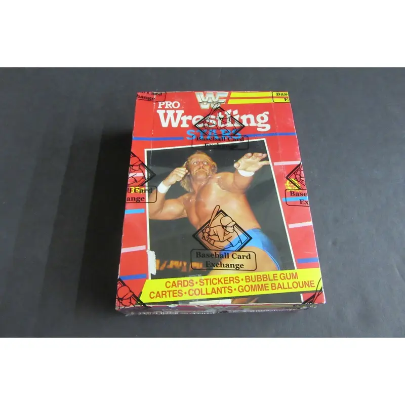 1985 OPC O-Pee-Chee WWF Pro Wrestling Stars Unopened Series 1 Wax Box (BBCE) (X1035)