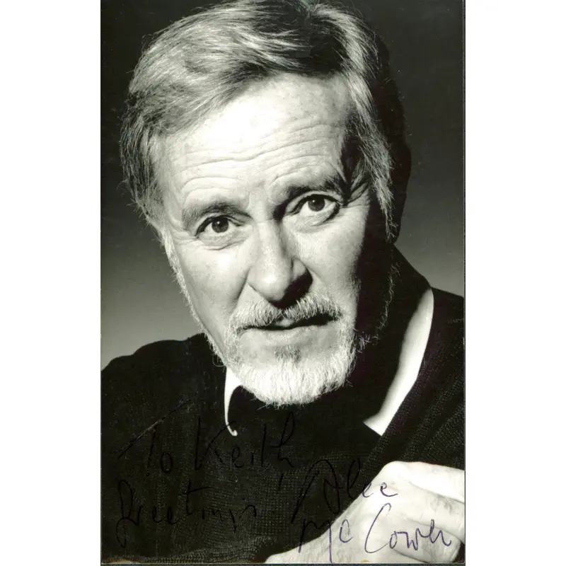 Alec McCowen Never Say Never Again "To Keith" Signed 3.5x5.5 Photo BAS #BM38108