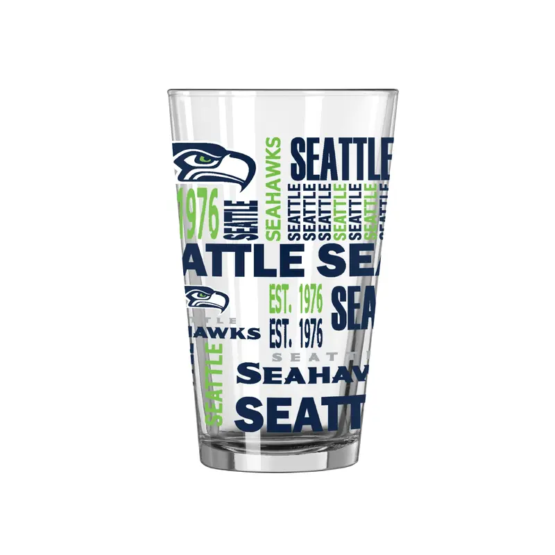 Seattle Seahawks 16oz Spirit Pint Glass
