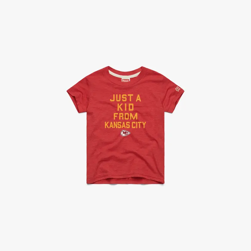 Youth Kansas City Chiefs Just A Kid From Kansas City