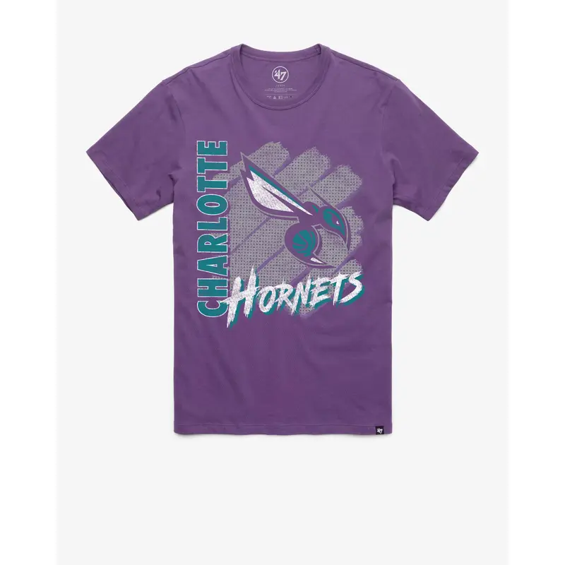 CHARLOTTE HORNETS FRONT ROW '47 FRANKLIN TEE