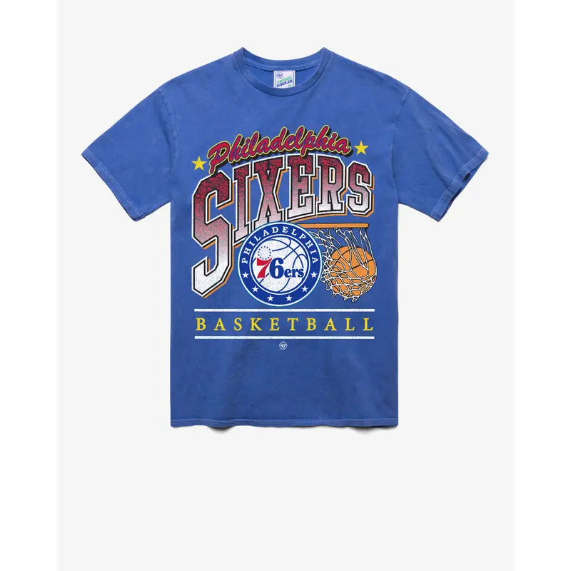 PHILADELPHIA 76ERS LOCKER '47 TUBULAR TEE