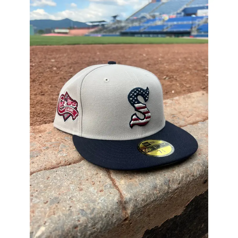Salem Red Sox New Era 5950 4th of July Hat