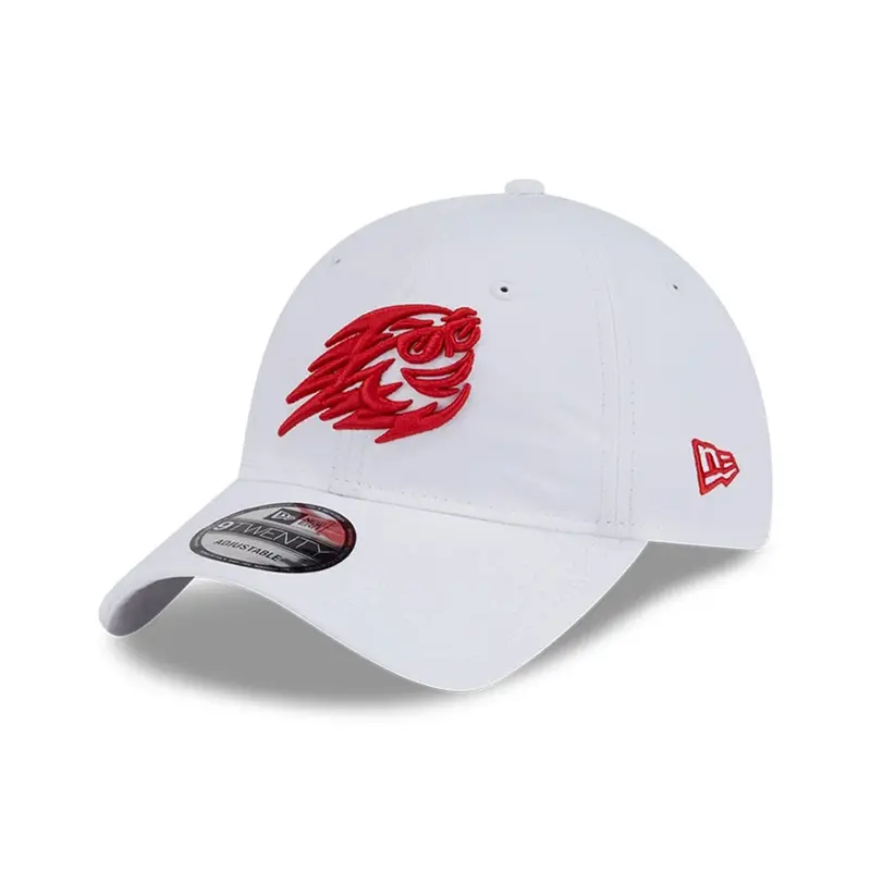 Fireballs LIV Golf 2025 White 9TWENTY Adjustable Cap