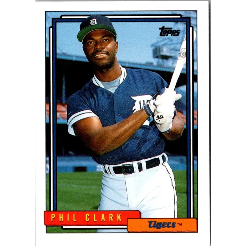 1992 Topps Traded Gold Phil Clark #24T