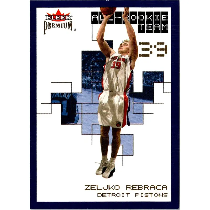 2002 Fleer Premium Zeljko Rebraca #25