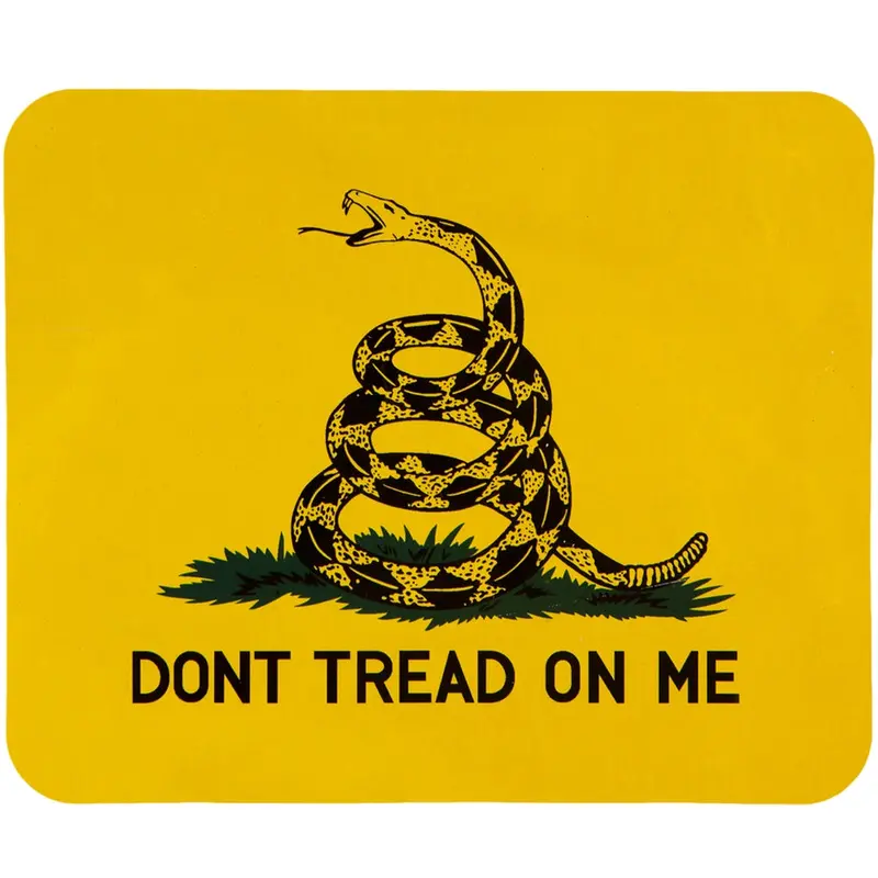Gadsden Flag Fleece Blanket