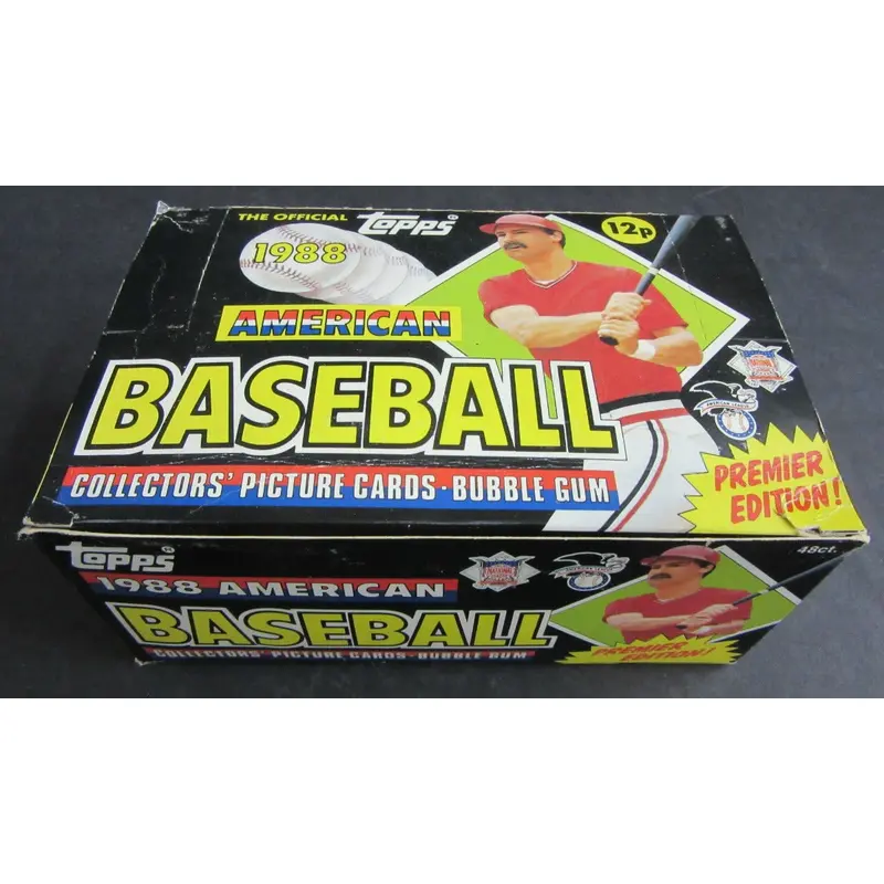 1988 Topps American Baseball Unopened Box