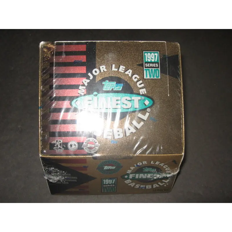 1997 Topps Finest Baseball Series 2 Jumbo Box (HTA)