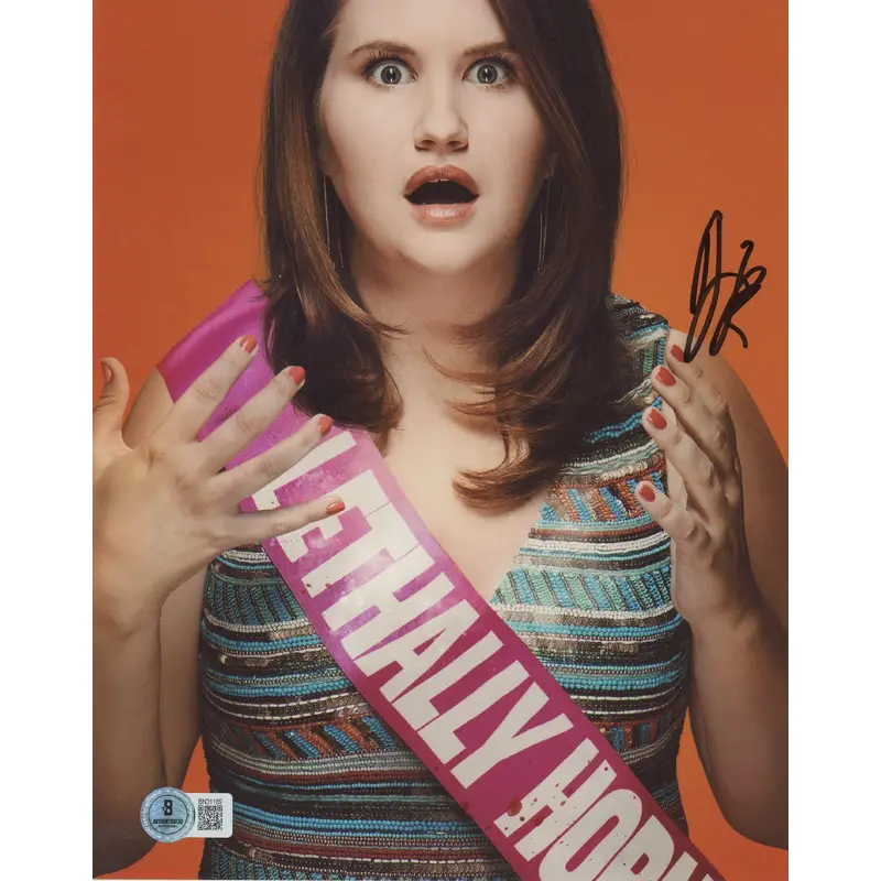 Jillian Bell Rough Night Authentic Signed 8x10 Photo Autographed BAS #BN31189