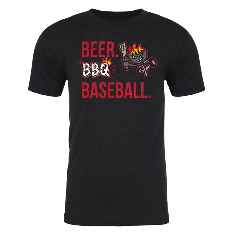 Beer. BBQ. Baseball. T-shirt