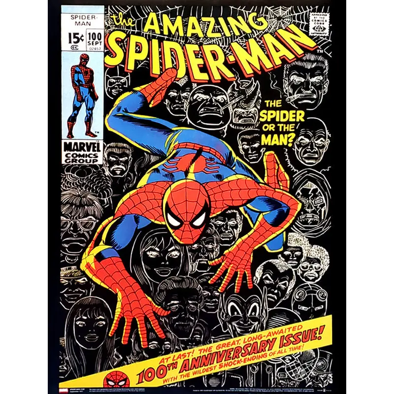 The Amazing Spider-Man #100 (Sept. 1971) Cover 20x28 Poster - Asgard Press