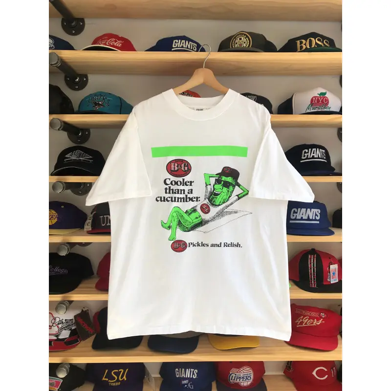 Vintage B&G Pickles And Peppers Promo Tee Size XL