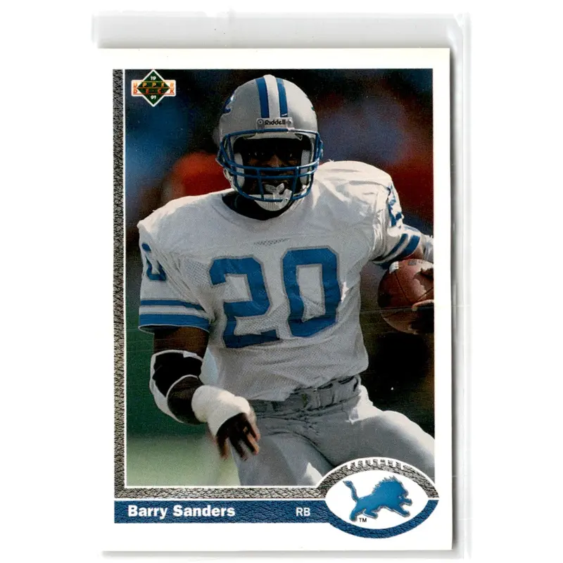 1991 Upper Deck Barry Sanders #444