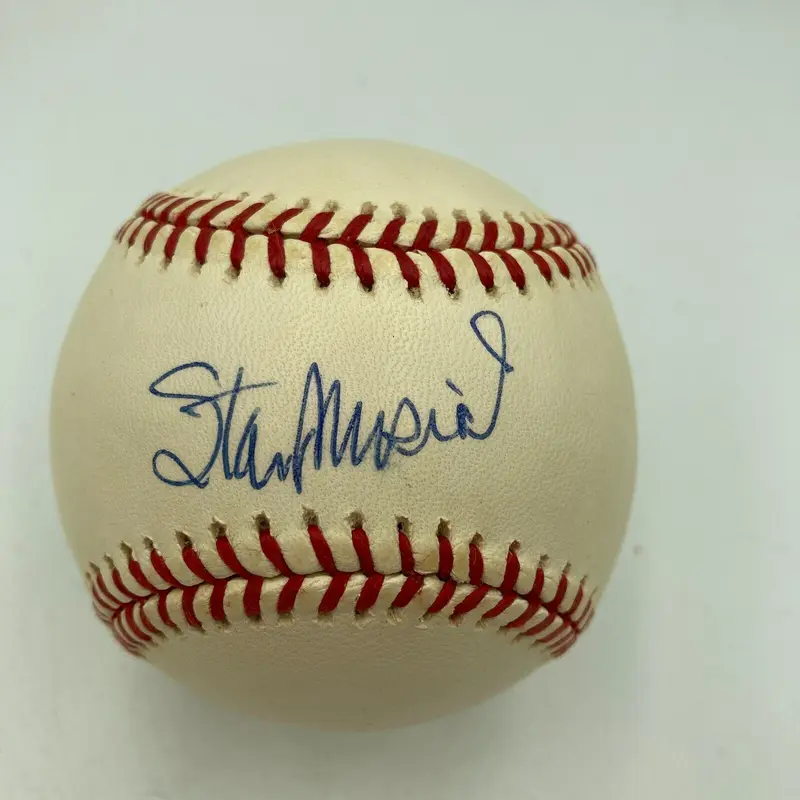 Stan Musial Signed Official National League Baseball JSA COA