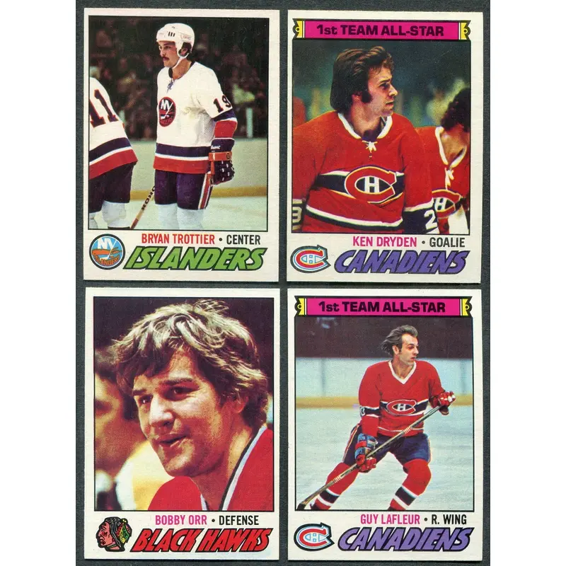 1977/78 Topps Hockey Complete Set EX NM (264) (24-639)