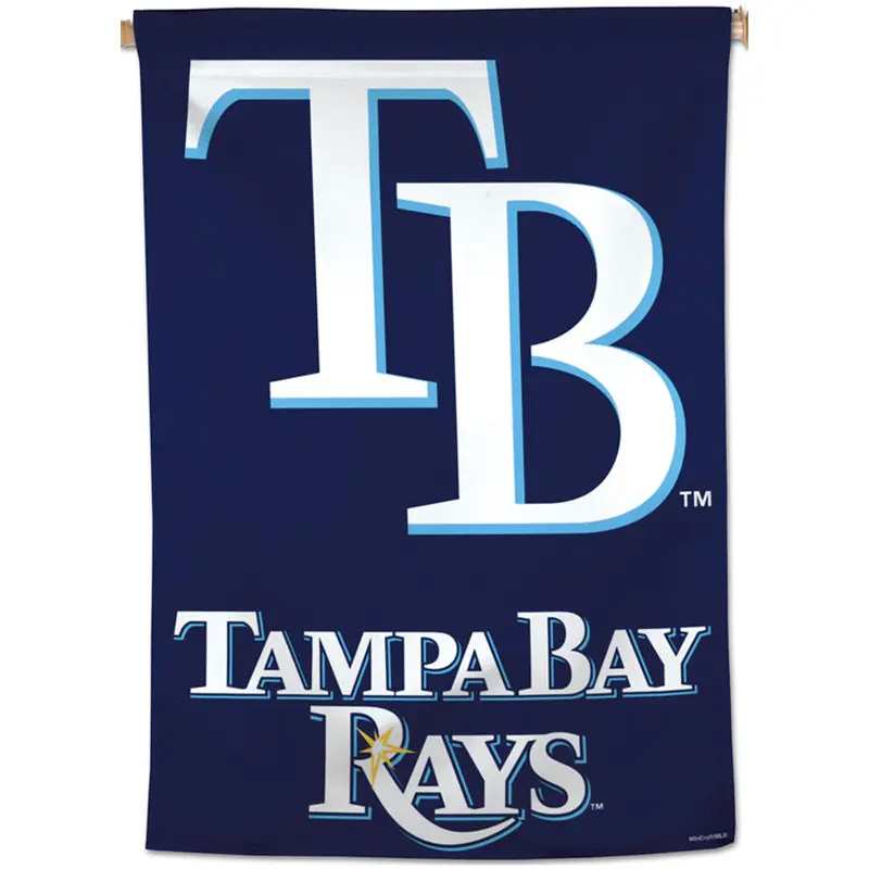 Tampa Bay Rays Official MLB Baseball Team Premium 28x40 Wall Banner - Wincraft Inc.